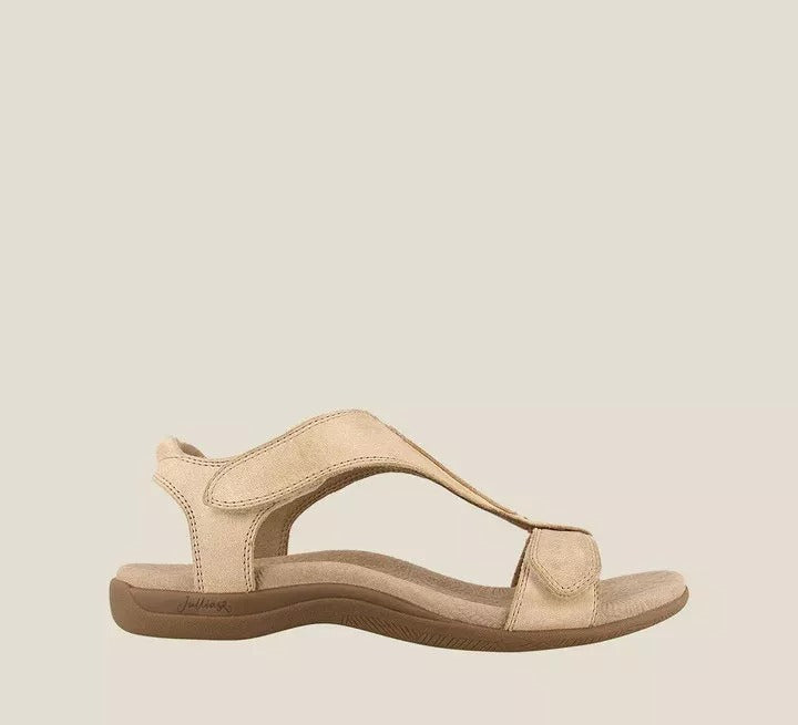 Sandales à plateforme  – Semelle épaisse et bride velcro