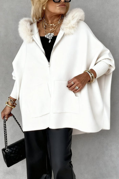 Cardigan Zippé à Capuche – Style Cocooning