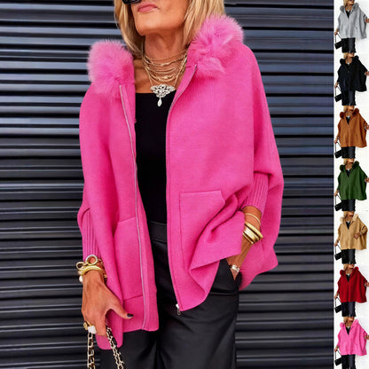 Cardigan Zippé à Capuche – Style Cocooning