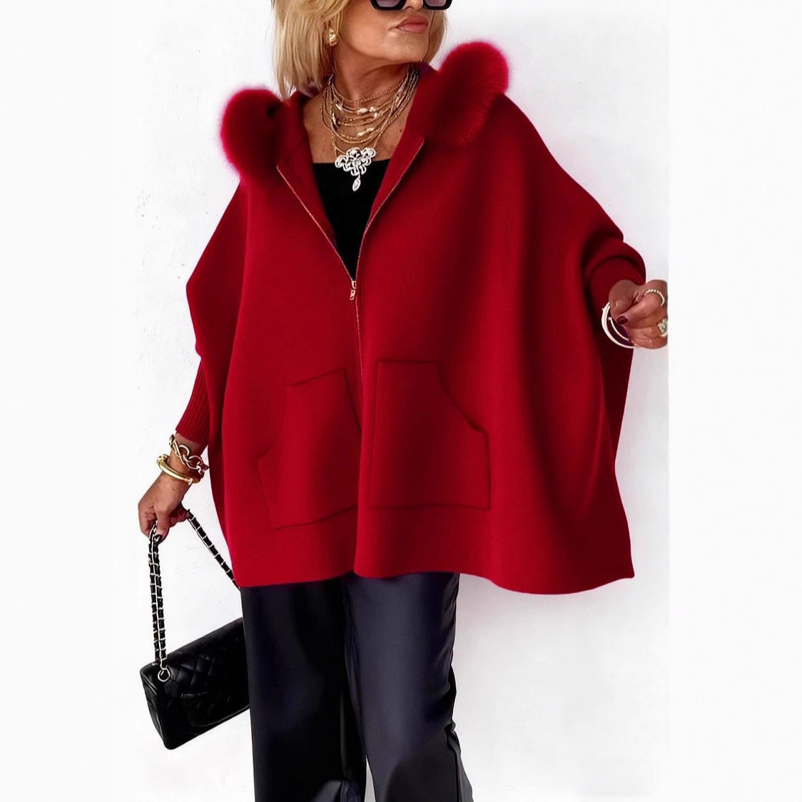 Cardigan Zippé à Capuche – Style Cocooning