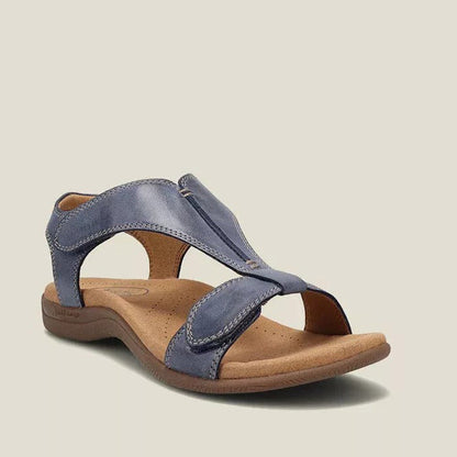 Sandales à plateforme  – Semelle épaisse et bride velcro