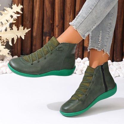 Bottines Courtes Femme – Style Décontracté