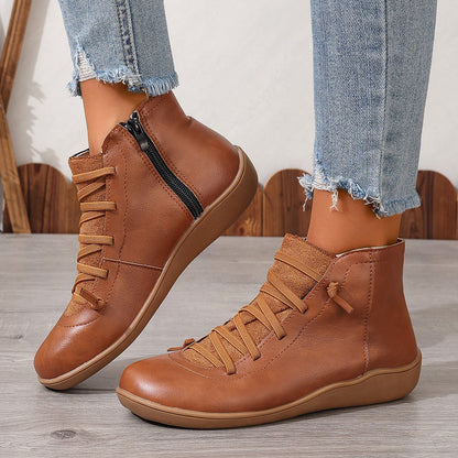 Bottines Courtes Femme – Style Décontracté