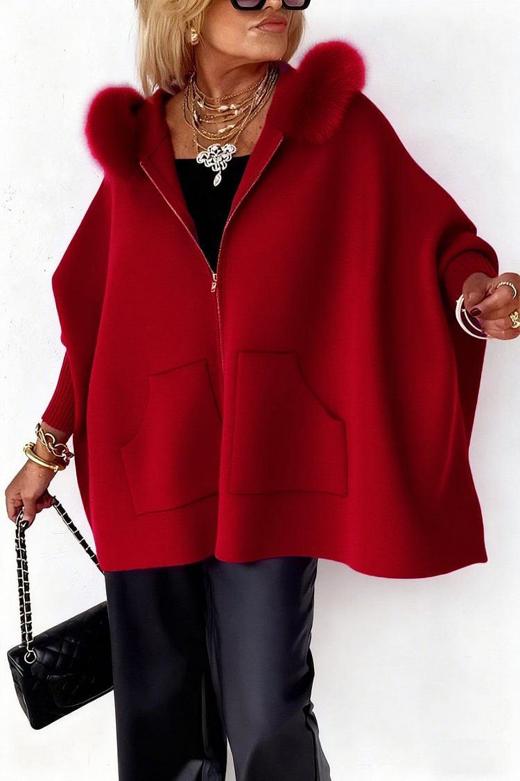 Cardigan Zippé à Capuche – Style Cocooning