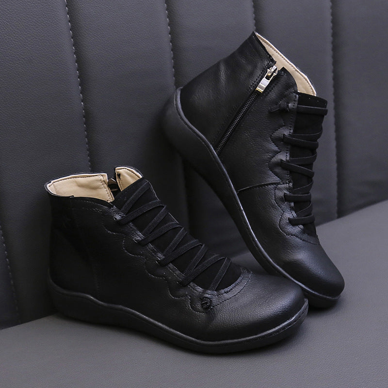 Bottines Courtes Femme – Style Décontracté