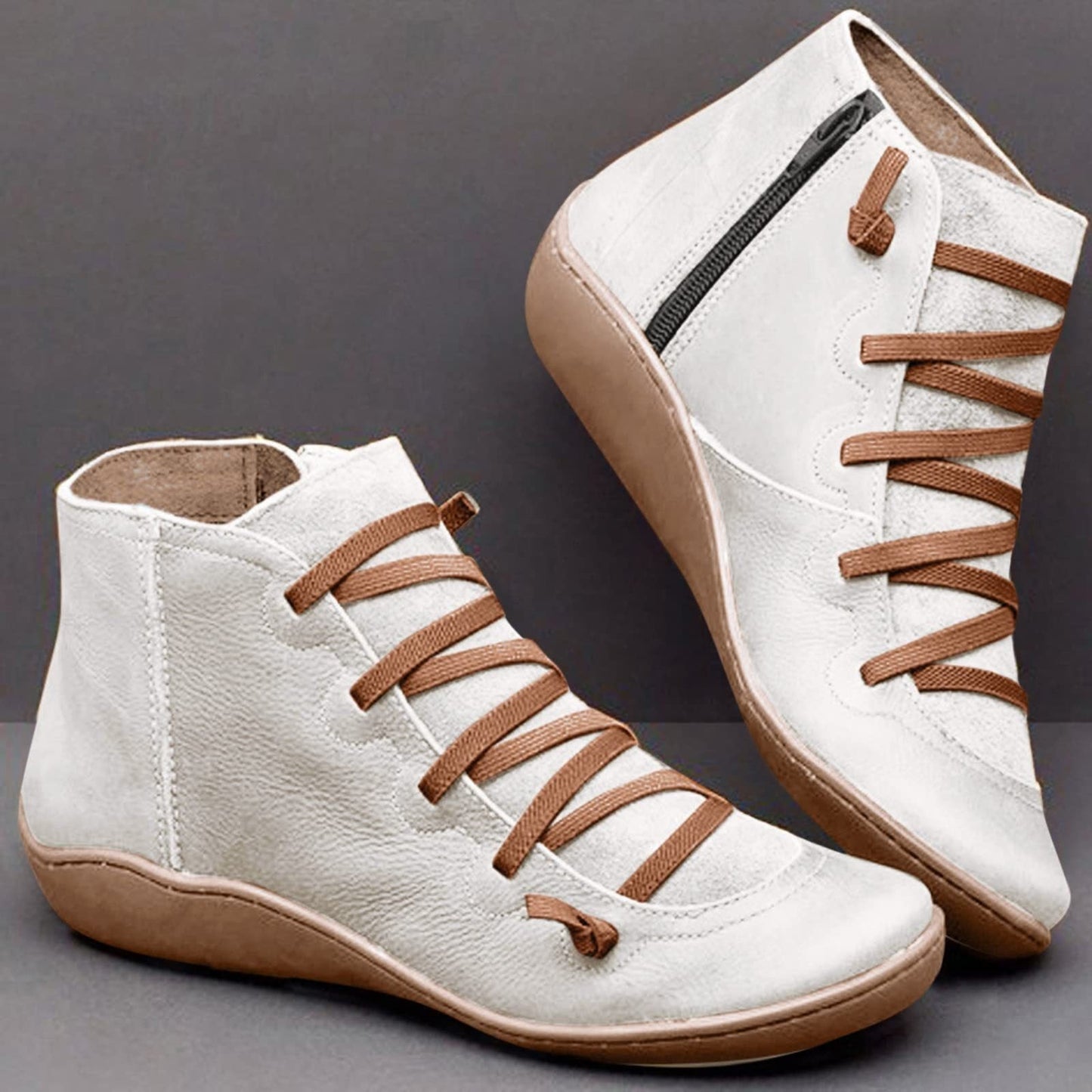 Bottines Courtes Femme – Style Décontracté