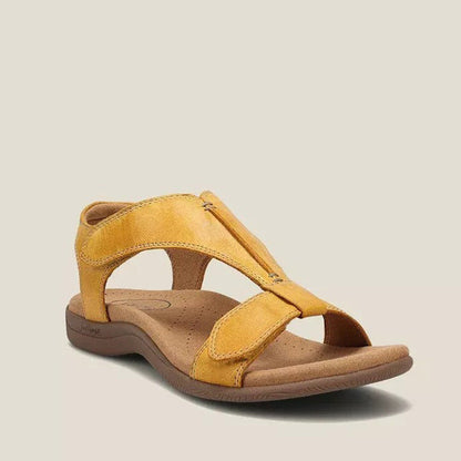 Sandales à plateforme  – Semelle épaisse et bride velcro